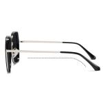 Large Metal Frame Sunglasses Unisex Polycarbonate Lens 23g OEM