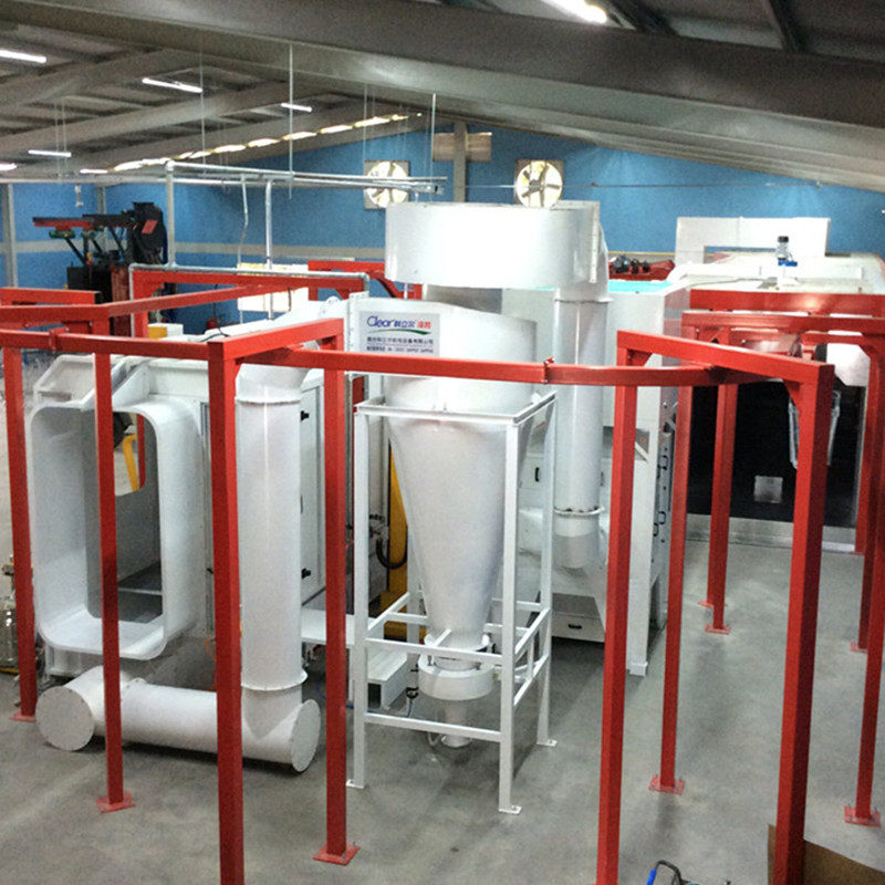 Enamel Spray Coating Gun Powder Coating Production Line 40KW