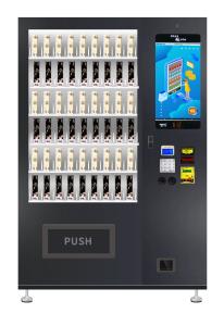 Quality Indoor / Outdoor Media Vending Machine / Tampon Napkin Or Wet Tissue Vending Machine, Micron wholesale