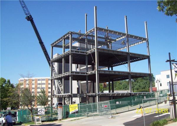 Cheap Environmental Prefabrication Light Steel Structure Building Anti Corrosive Painted for sale