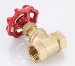 1/2 Inch 1/4 Inch Brass Gate Valve Forged 200 PSI