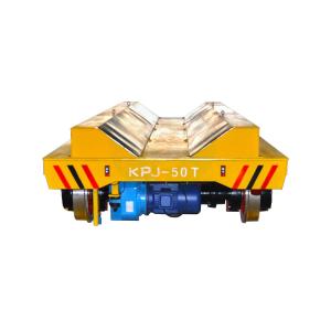 Quality Hydraulic Lifting Table Material Transfer Cart , Motorised On Rail Transfer Car wholesale
