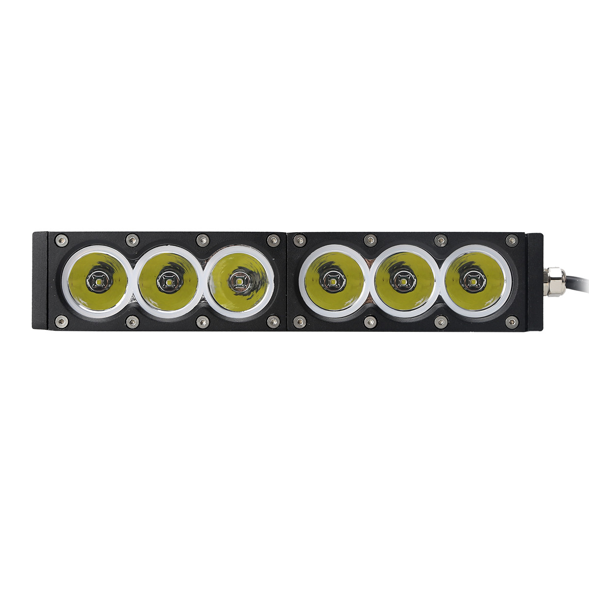 H Style 60W White Color 6pcs 10W CREE LED LIGHT BAR 6000K 10-30V Combo Beam,Flood Beam, Spot beam