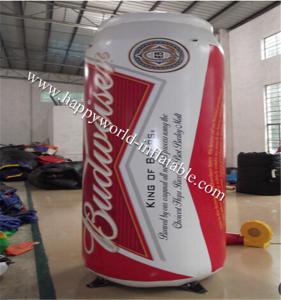 Quality Big inflatable Budweiser can replica wholesale