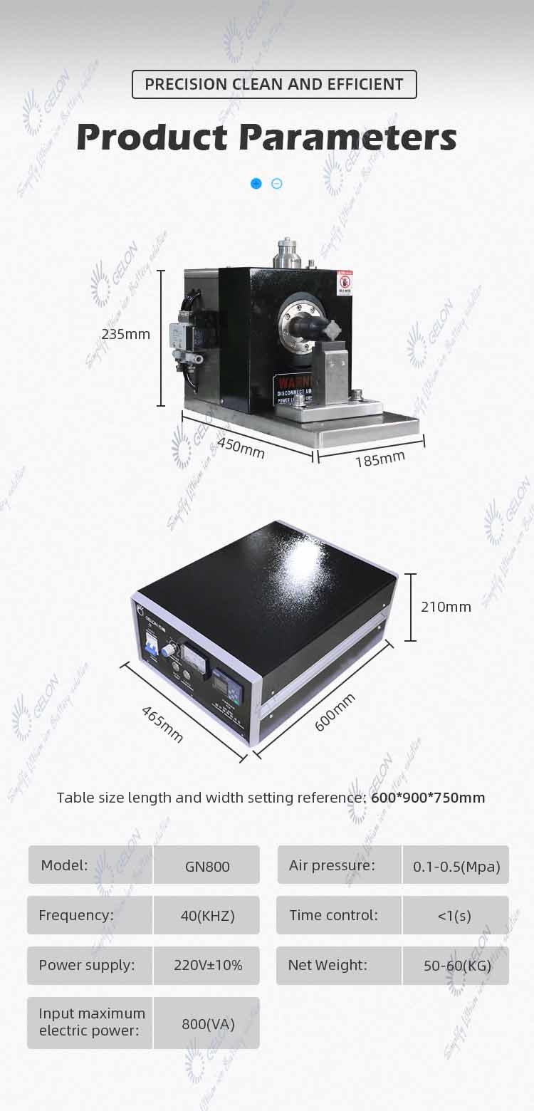 Tab Welding Battery Production Equipment Lab Ultrasonic Metal Welding Machine