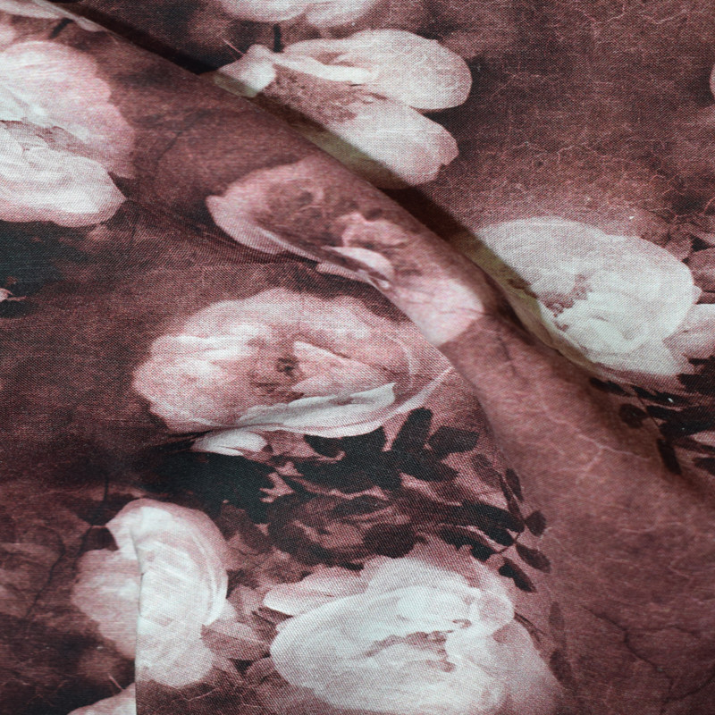 Woven Tencel Soft Tulle Fabric 70% Viscose Blend Print Solid Dyed Twill