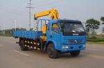 5 6 7 8 Tons Truck Mounted Crane With Max Speed 90 Km/H 4*2 Telescopic Boom