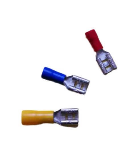RF110 Cable Terminal Connectors Female Bullet Vinyl Insulated Cable Terminal