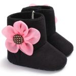 2019 winter colorful flower soft-sole Newborn anti-slip baby boots