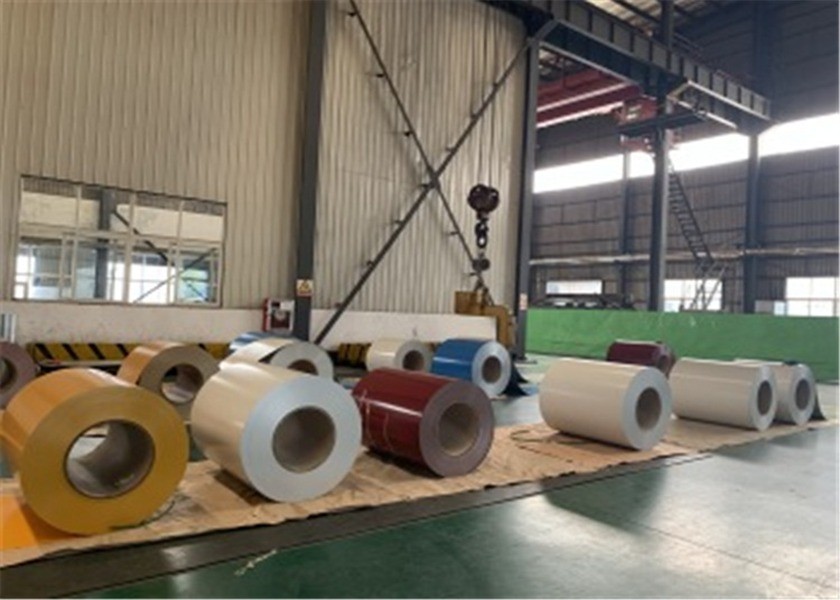 GB T 701 Q235A Z275 Pre Painted Steel Coil Q235B Q235C PPGI Colour Coated Sheet