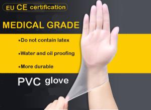 Quality Disposable Medical Glove cheap PVC Plastic Safety Gloves wholesale