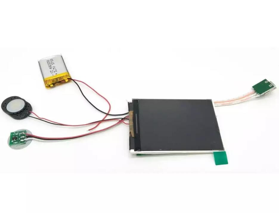 Media Player 2.4''4.3''5''7''10.1Inch Lcd Screen Sound Module Video Greeting Card Components Tft Module