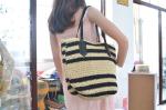 Female star resort beach shoulder bag straw bags rattan bag high quality