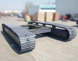 Quality OEM Construction Steel Crawler Track Undercarriage With Hydraulic Travel Motor wholesale