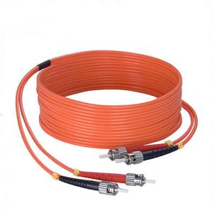 Quality 3.0mm CATV Fiber Optic Patch Cord Optical Patch Cables ST ST MM OM3 wholesale