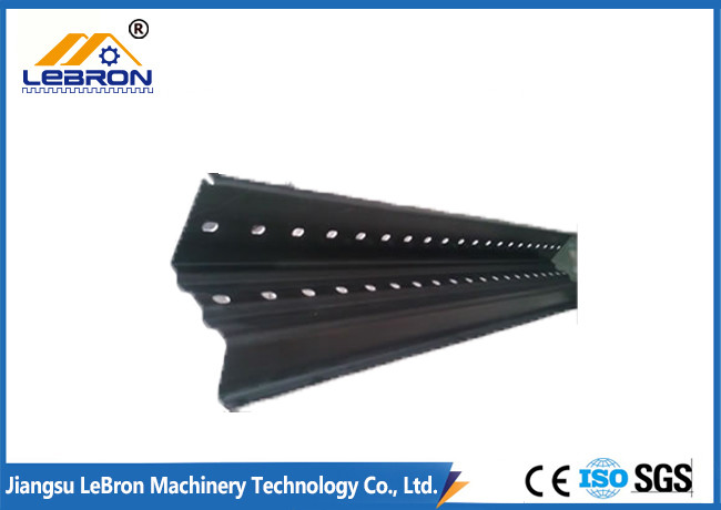 High Production Storage Rack Roll Forming Machine PLC And Converter Controlling System
