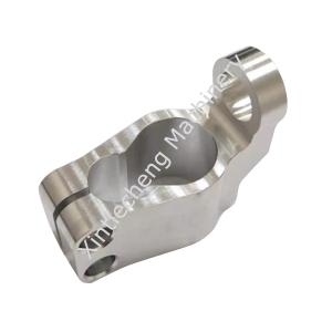 Quality Silver Aluminum Precision 5 Axis CNC Machining Parts Anodic Oxidation wholesale