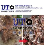 wood shredder /wood pallet shredder machine/furniture shredder/ single roller