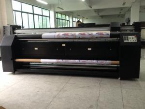 Quality Epson DX7 Printhead Custom Flag Printing Machine With Black Body wholesale