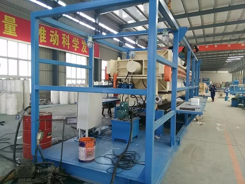 Fully Automated Filtration Filter Press ≥0.6MPa Filter Pressure High Efficiency