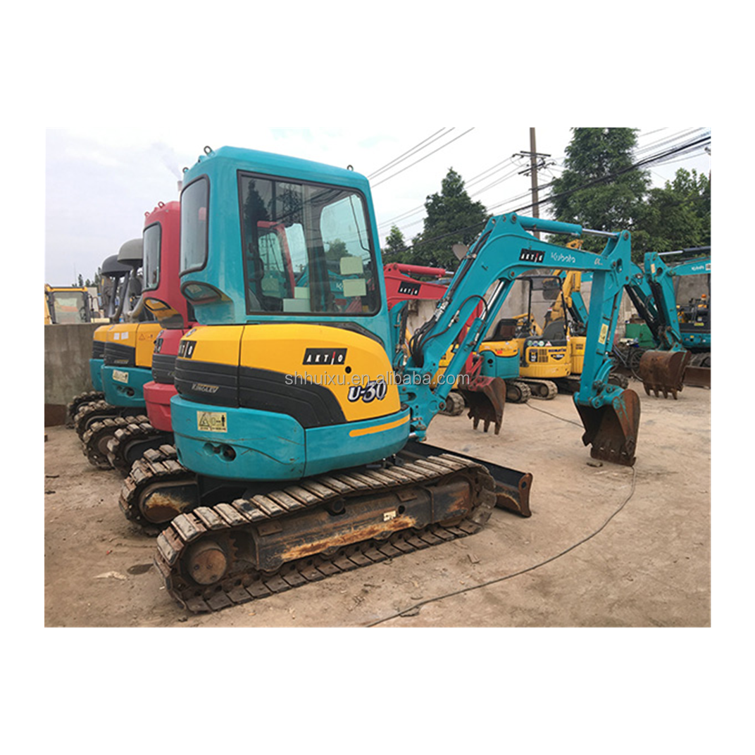 Second hand hydraulic crawler Excavator Kubota30 High quality/Used mini digger Kubota30 Japan origin cheap price