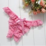 Open up lace thong