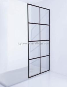 Quality Customized Logo Elegant Design Single French Shower Door for Bathroom or Living Room wholesale