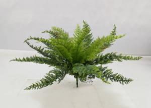 Quality Poisonless 18 Leaves Home Decoration Faux Fern Branch wholesale