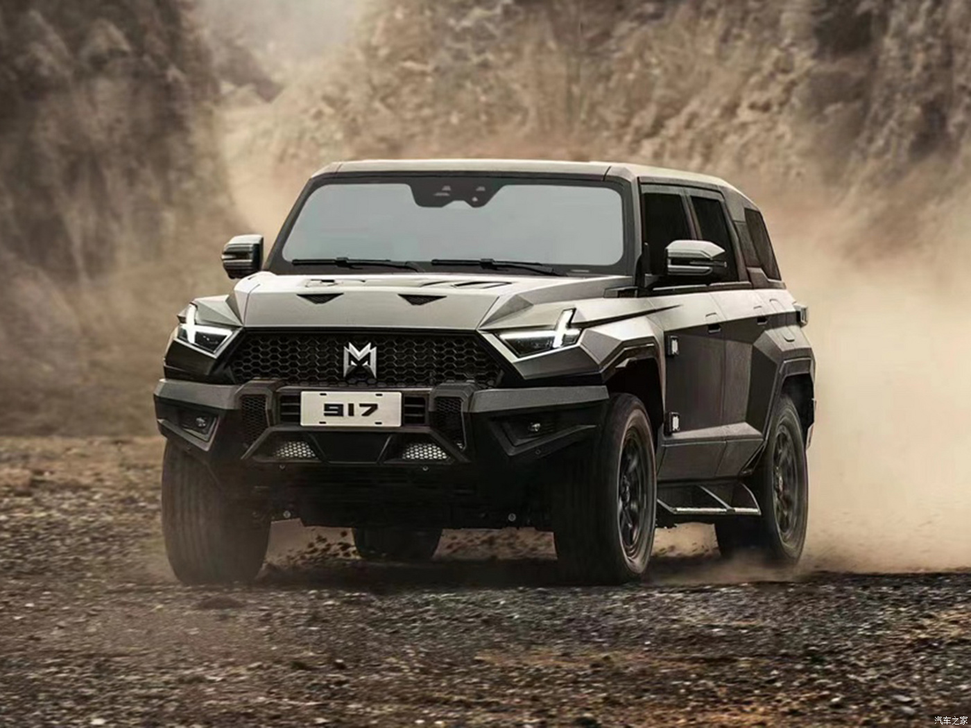 816PS Motor Power 1050N.m Maximum Torque Dongfeng M-Hero 917 2024 Extended Range Dragon AWD 360 Camera Off Road Hybrid SUV