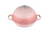 6QT Pink Enameled Cast Iron Dutch Oven – Stylish & Functional