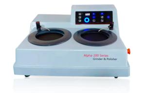 Quality Double Wheels Grinding And Polishing Machine Alpha-200 Single Controlled wholesale