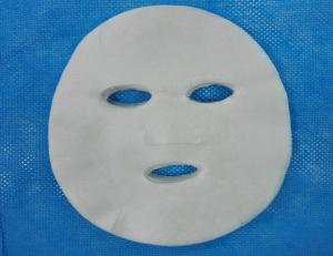 Quality Safe 100% Aloe Fiber Facial Mask Sheet 30gsm - 90gsm Breathable wholesale