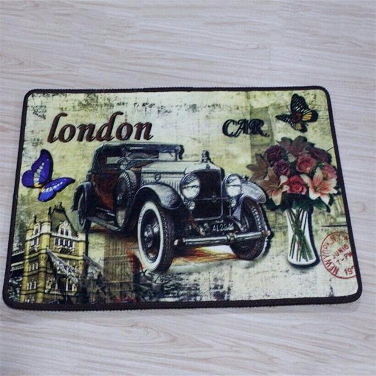 Hot sales colorful stripe microfiber doormat, Kitchen mat, bath mat
