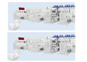 Quality 500PPM Baby Diaper Equipment wholesale
