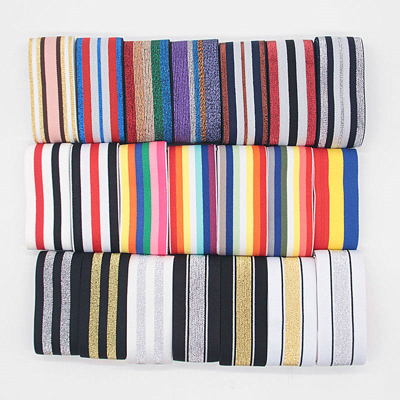 Custom Logo Jacquard Elastic Band