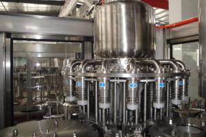 Quality 2.2kw Water Juice Beverage Bottling Machine Liquid Filling Machine wholesale