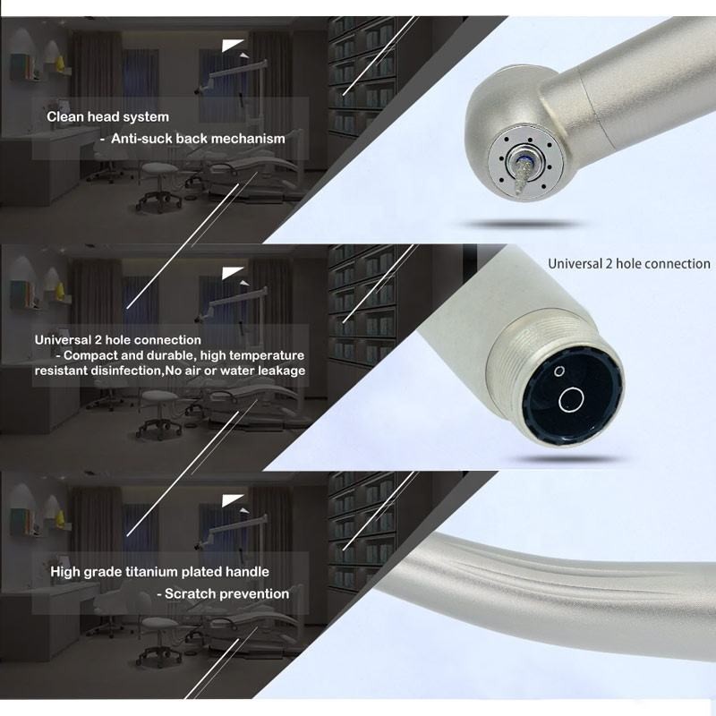 Student Academic Dental Handpiece Kit 2 Hole 4 Hole Low Speed Contra Angle