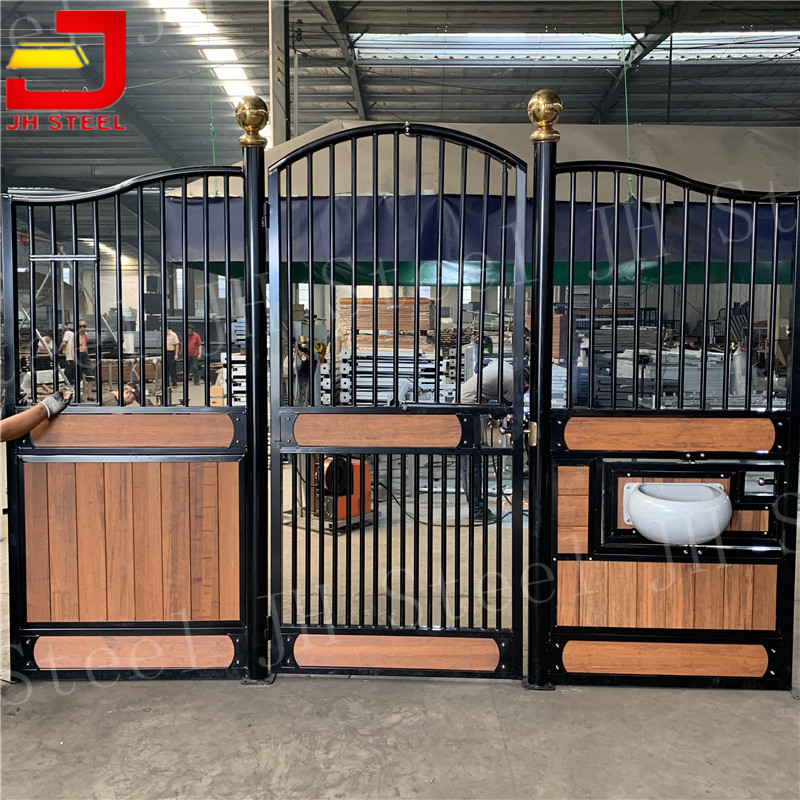 Double Open Dutch Door Hard Horse Stall Panels Q235 Waterproof