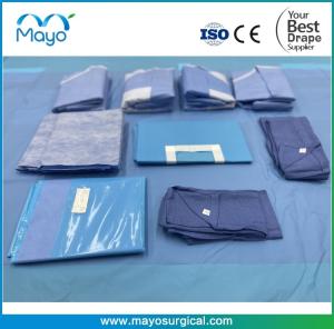 Quality Disposable Medical Sterile Surgical Basic Drape Set Up Pack For Hospital wholesale