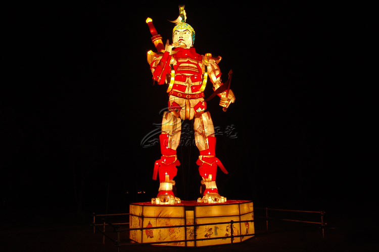 Bright Fabric Chinese Lanterns , Big Size Chinese Lantern Christmas Lights