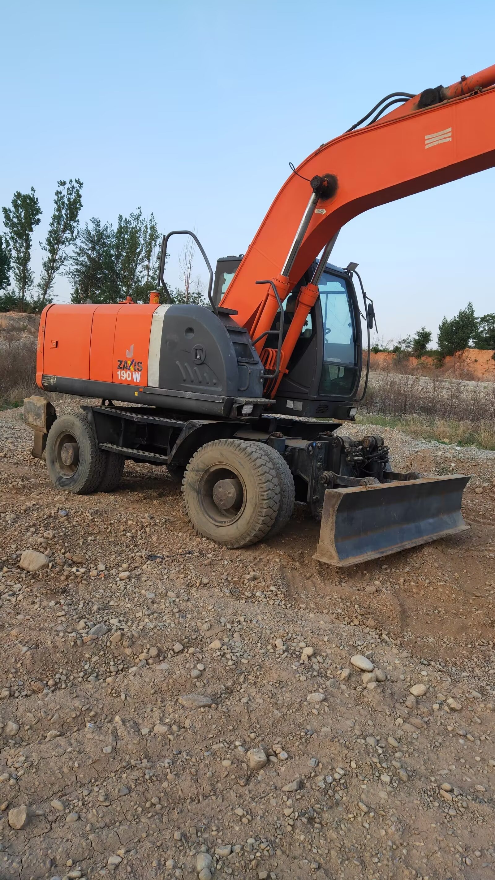 Hitachi ZX190W-3 Wheeled Excavator 19 Ton Class