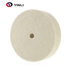 Quality 180x6x22mm Glass Buffing Wheel Polishing Felt Disc High Flexibility wholesale