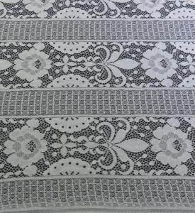 Quality Floral Trident Polka dots Cotton Nylon Lace Fabric For Dressing 152CM Width wholesale
