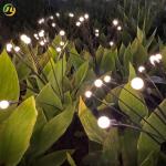Outdoor LED solar firefly lights for outdoor courtyard garden lawn