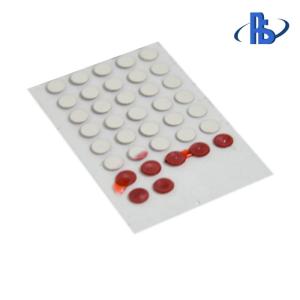 Quality Color Changing Water Sensitive Sticker , Tamper Proof Water Sensitive Label wholesale