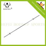 47" solid steel chrome standard straight barbell bar