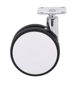 Quality 60mm PU Wheel Furniture Casters wholesale