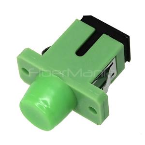 Quality FC/APC Female To SC/APC Female Single Mode Simplex Fiber Optic Adapter – Square Flange wholesale