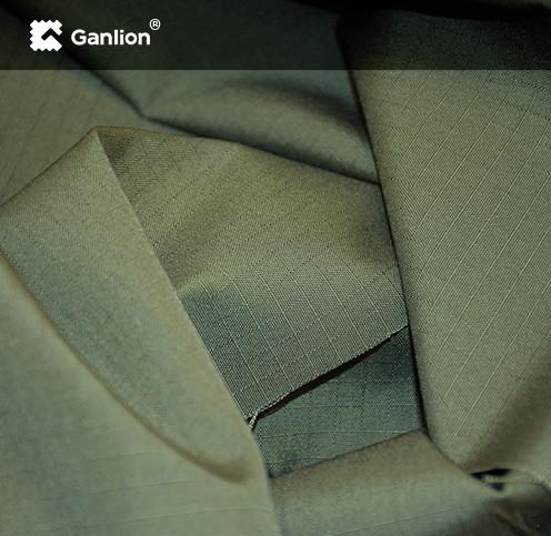 180GSM Nylon Cotton Spandex Anti Bacterial Fabric Ripstop 2*2