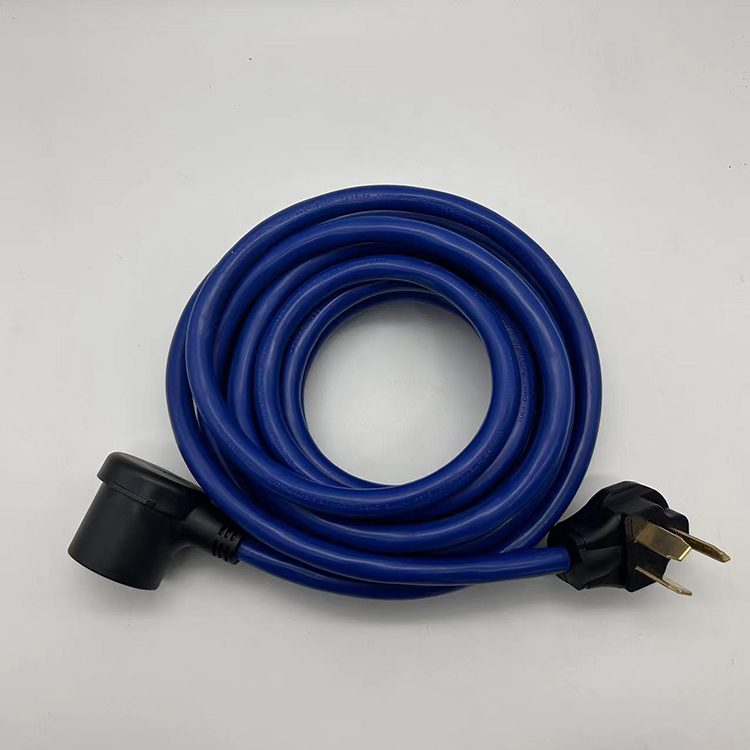 ETL Heavy Duty RV Extension Cord 30Amp 10-30P to 10-30R Cable 10AWG/3 STW 25FT for Generator Dryer and Trailer Camper